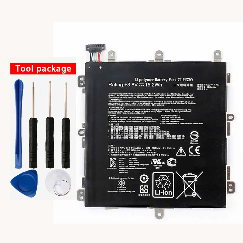 Оригинальный аккумулятор высокой емкости C11P1330 для ASUS MeMO Pad 8 ME581C K01H K015 ME8150C с