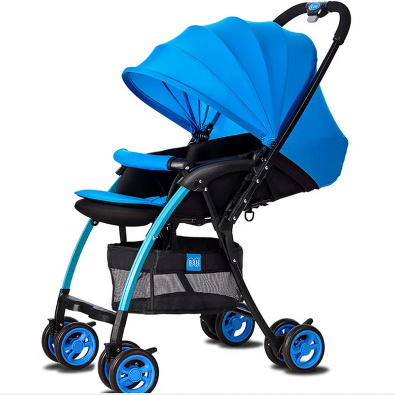 Ультра детская коляска портативный зонтик Лежащая складная тележка быстрая