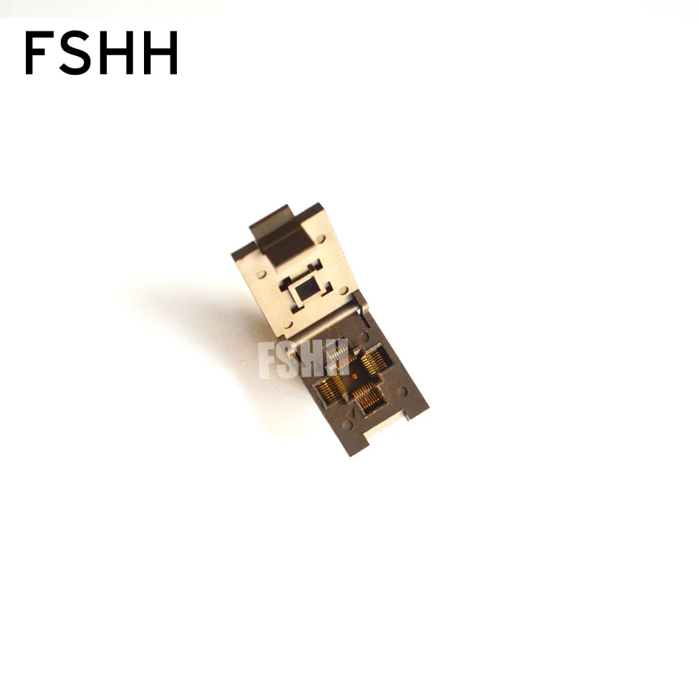 Enlarge FSHH QFN36 WSON36 UDFN36 MLF36 ic test socket Size=6mmx6mm Pin pitch=0.5mm