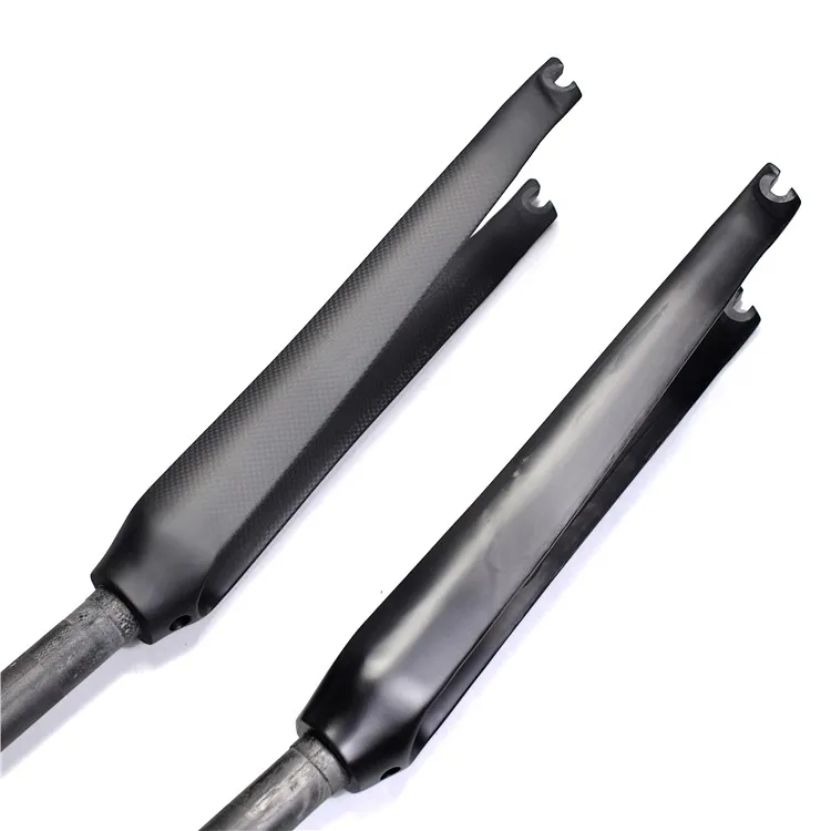 EC90 700C карбоновые дорожные вилки 1-1/8 ультра-светильник велосипедные передние 3K/UD