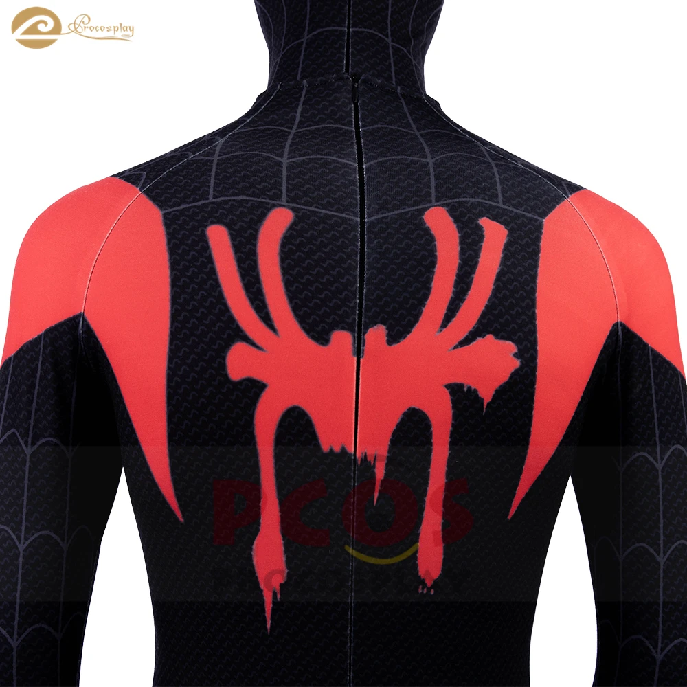 Человек паук: в костюм Человека паука из спандекса латексный Косплей cosyume Miles Morales