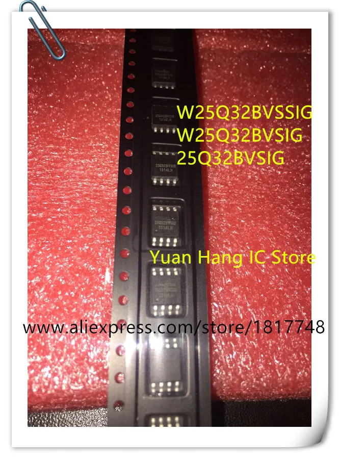 

10pcs/lot W25Q32BVSIG W25Q32 25Q32BVSIG Original authentic and new IC