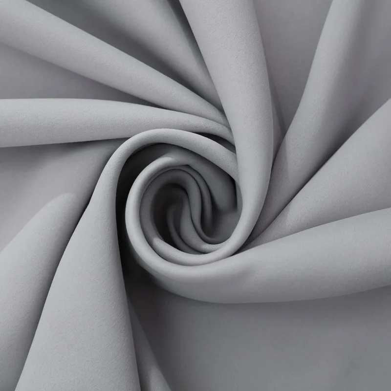 grey cloth Затемненные занавески для спальни, одноцветные занавески для гостиной, на окно, серое золото, 75% затенение, занавески, жалюзи, 092& 30 - Цвет: grey cloth