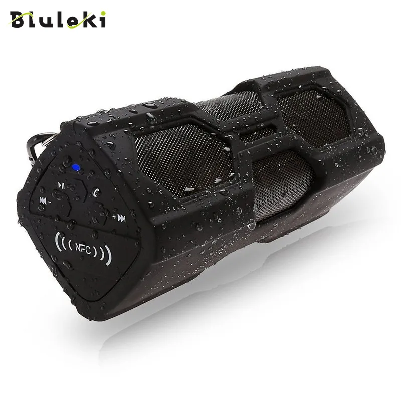 Bluleki PT 390 новинка наружный водонепроницаемый беспроводной Bluetooth 4 0 NFC динамик