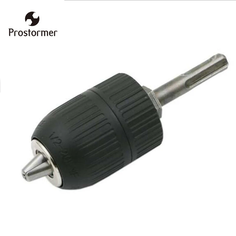 Prostormer 2-13MM Drill chuck Keyless Drilling Adapter Converter SDS Adaptor Hardware hammer drill Tool Accessories | Инструменты