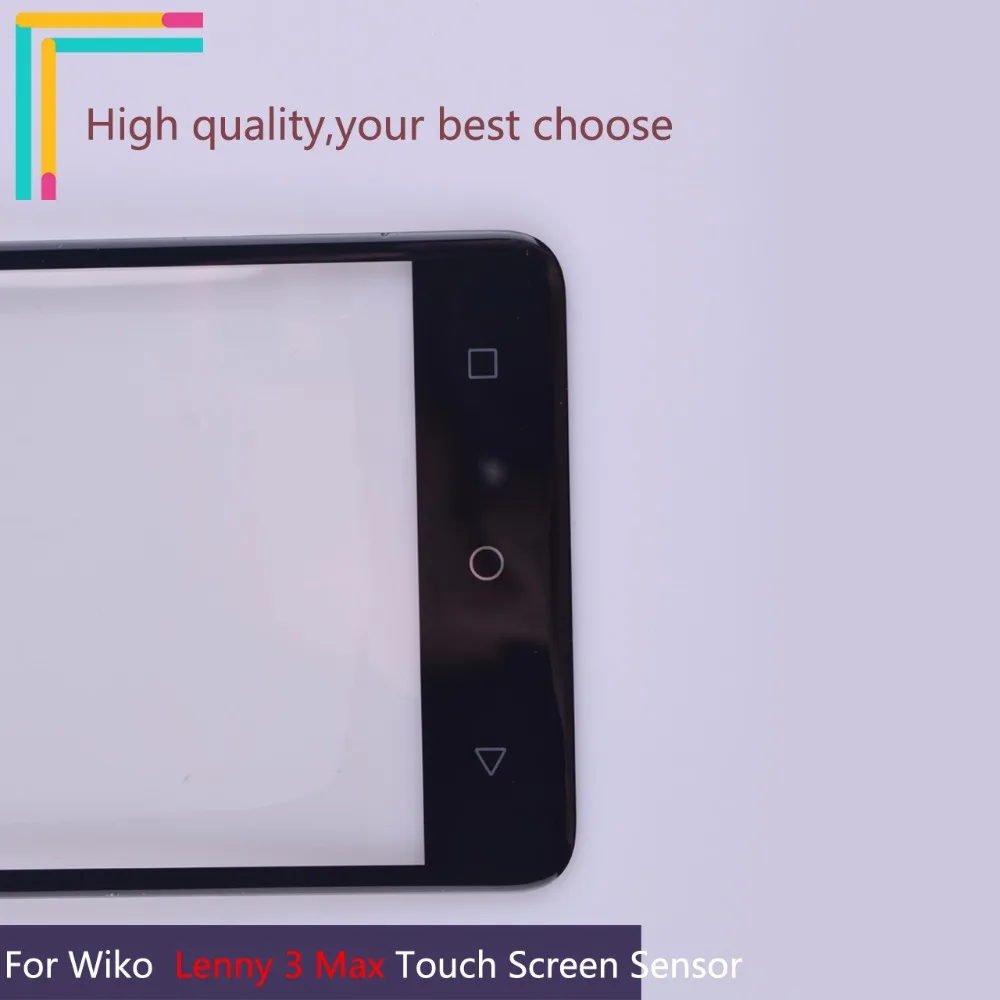 Lenny 3 Max сенсорный экран для Wiko Lenny 3 Max сенсорный экран дигитайзер сенсор внешняя передняя стеклянная линза Замена панели