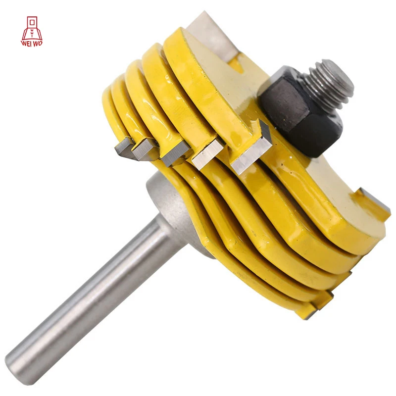 2PCS adjustable slot knife woodworking engraving machine bit router detachable blade milling cutter | Инструменты