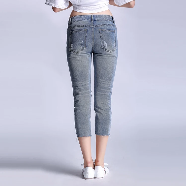 Настоящие джинсы большие размеры женская Европа и Америка Ebay быстро продать Amazon