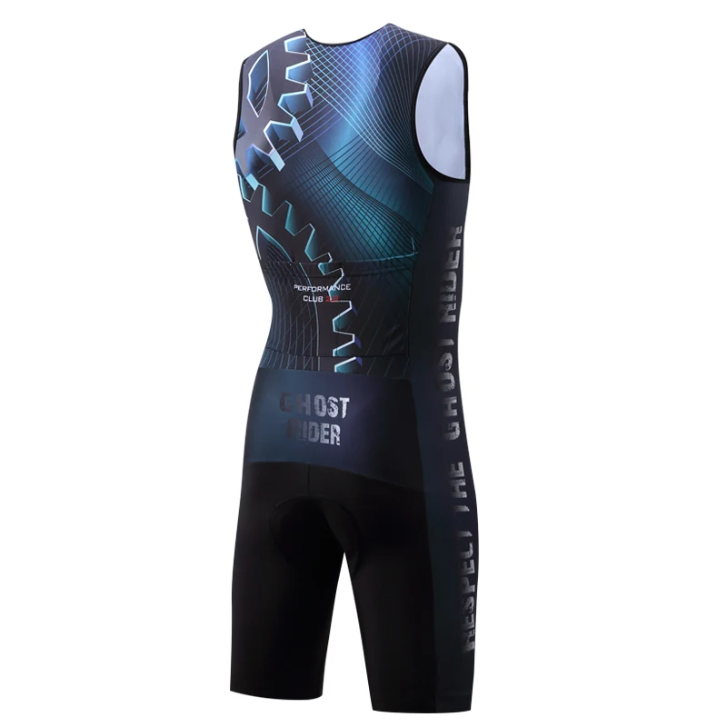 Триатлон teleyi мужской комбинезон скоростной трикостюм Ropa Ciclismo Maillot Pro цельная одежда для триатлона майки для велоспорта