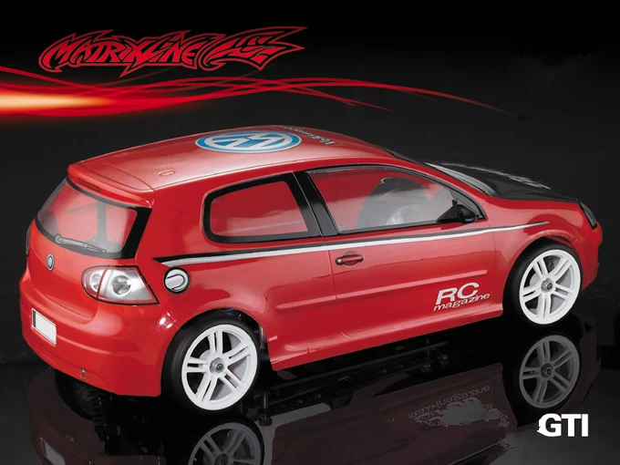 

1set GOLF GTI drift RC PC body shell 190mm width Transparent clean no painted drift body RC hsp hpi trax Tamiya