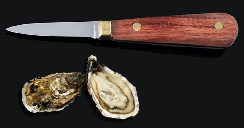 Нож из нержавеющей стали с деревянной ручкой Oyster Shucker Shell открывалка для морепродуктов инструменты для кухни маленький нож