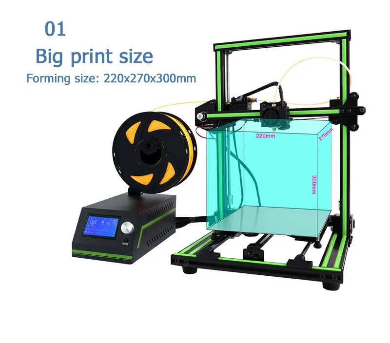 Anet E10 предсборка версия 3d принтер комплект DIY Reprap Prusa i3 3d принтер Высокая точность рабочего стола Impressora 3d принтер drucker