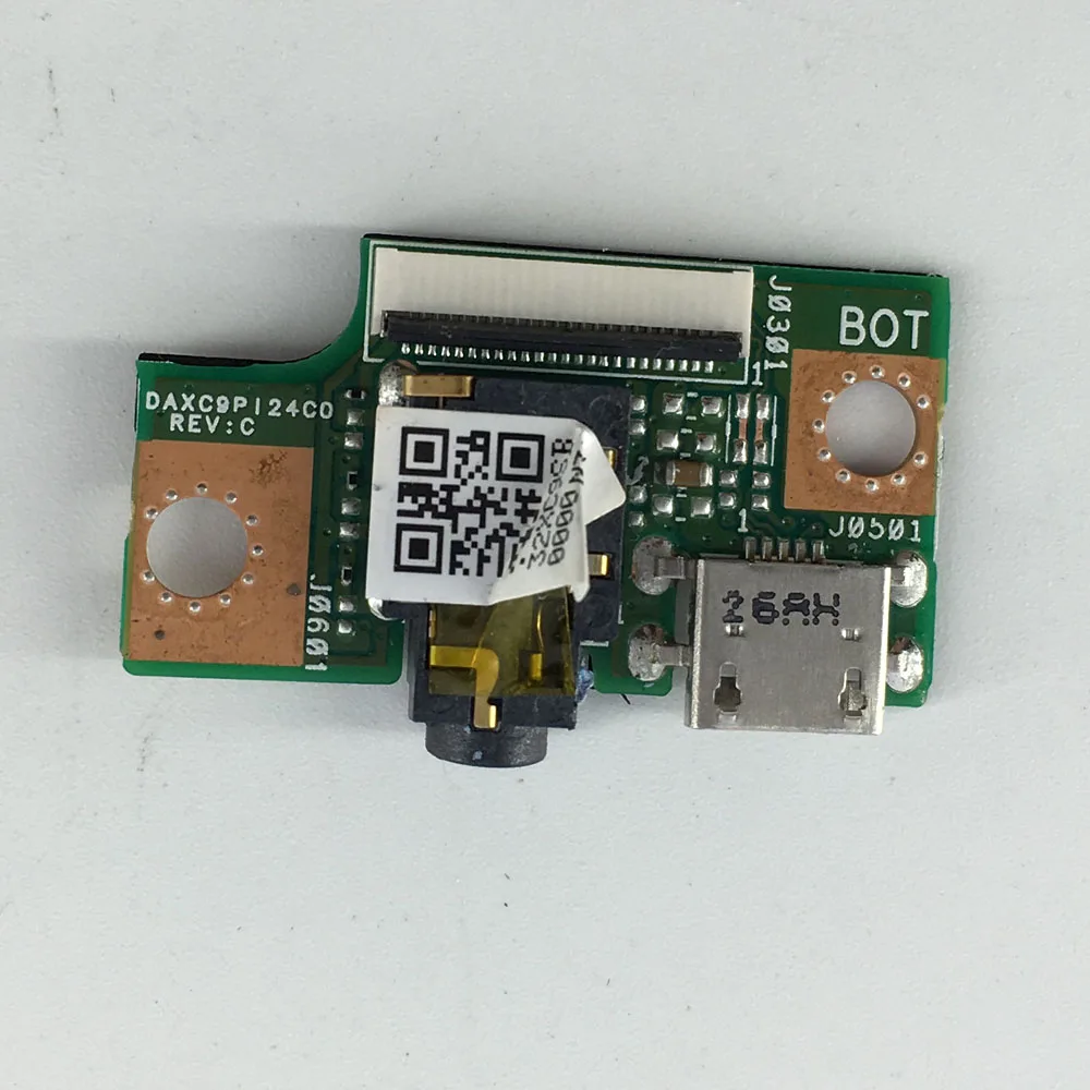 DAXC9P124C0 REV: C зарядка через USB Dock Connector совета шлейф с разъем наушников Jack для ASUS T1Chi T100Chi T1 Чи T100 chi