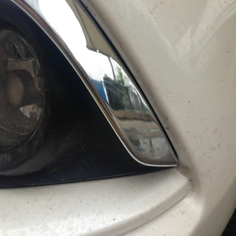 2 шт. хромированные передние противотуманные фары для Mazda 6 Atenza m6 Gj 2013 2014