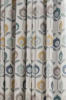 Медленная душа fenghua занавес простой Свежий Гостиная Цветочные Cortinas Тюль занавески s для кухни спальни детей отвесная ткань дети - Цвет: cloth1