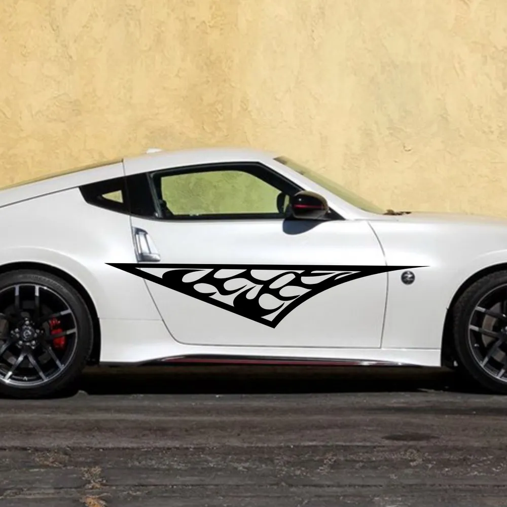 Автомобильные наклейки Fire Net Flame Racing 67 ''для 370Z виниловая графическая наклейка