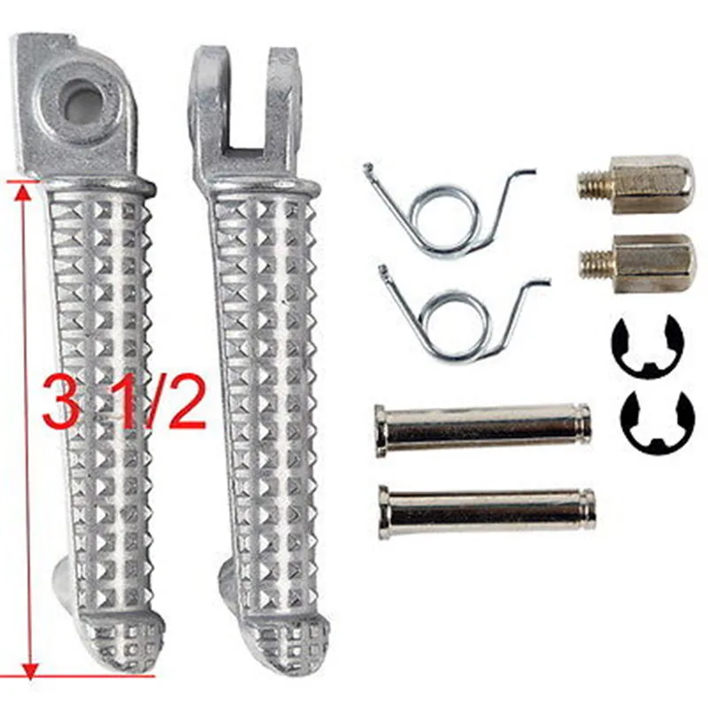 Передние Подножки для мотоцикла подножки Yamaha YZF R1 1998 2014 R6 1999 2017|Подставки под ноги|