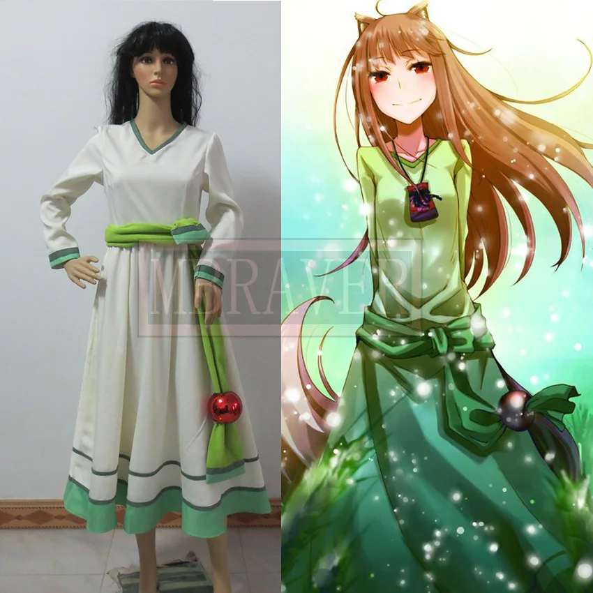 Мультфильм специй и волк одежда для костюмированных игр Horo костюмы косплея