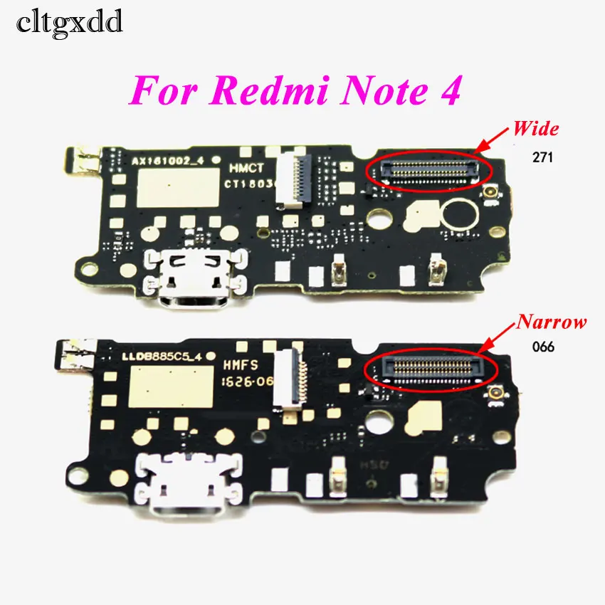 Зарядное устройство с USB портом cltgxdd док разъем гибкий кабель для Xiaomi Redmi Note 4 4X Note4 5