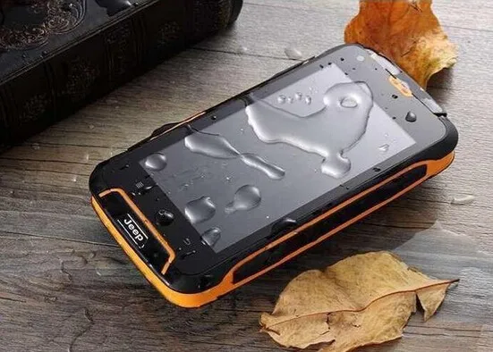 Телефон ЖК-экраны для JEEP F605 IP68 прочный водонепроницаемый телефон MTK6572 двухъядерный 4," ips экран