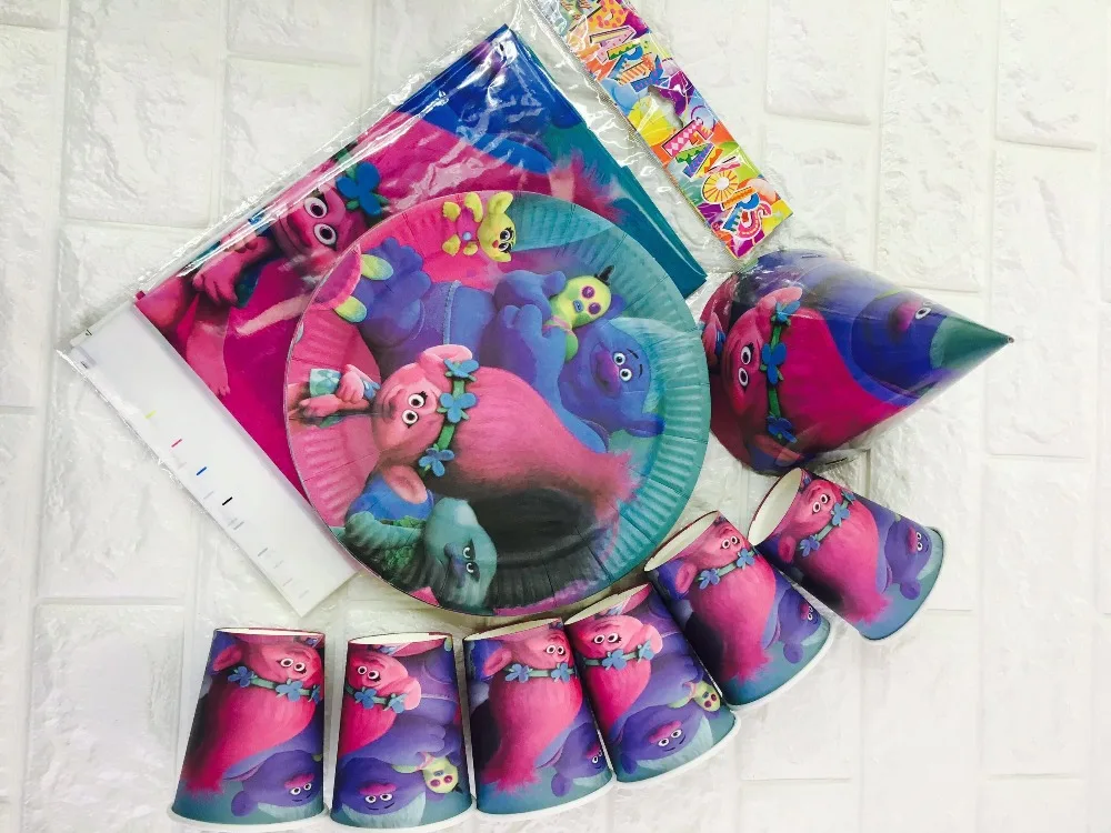 Тролли вечерние товары для леса принадлежности 80 шт. троллей тематические