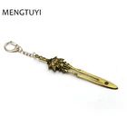 J магазин версии бога войны, брелки для ключей лезвие Olympus подвесной потолок из металла Кратоса Zeus брелок в виде меча фигурки автомобиля Chaveiro мешок аксессуары