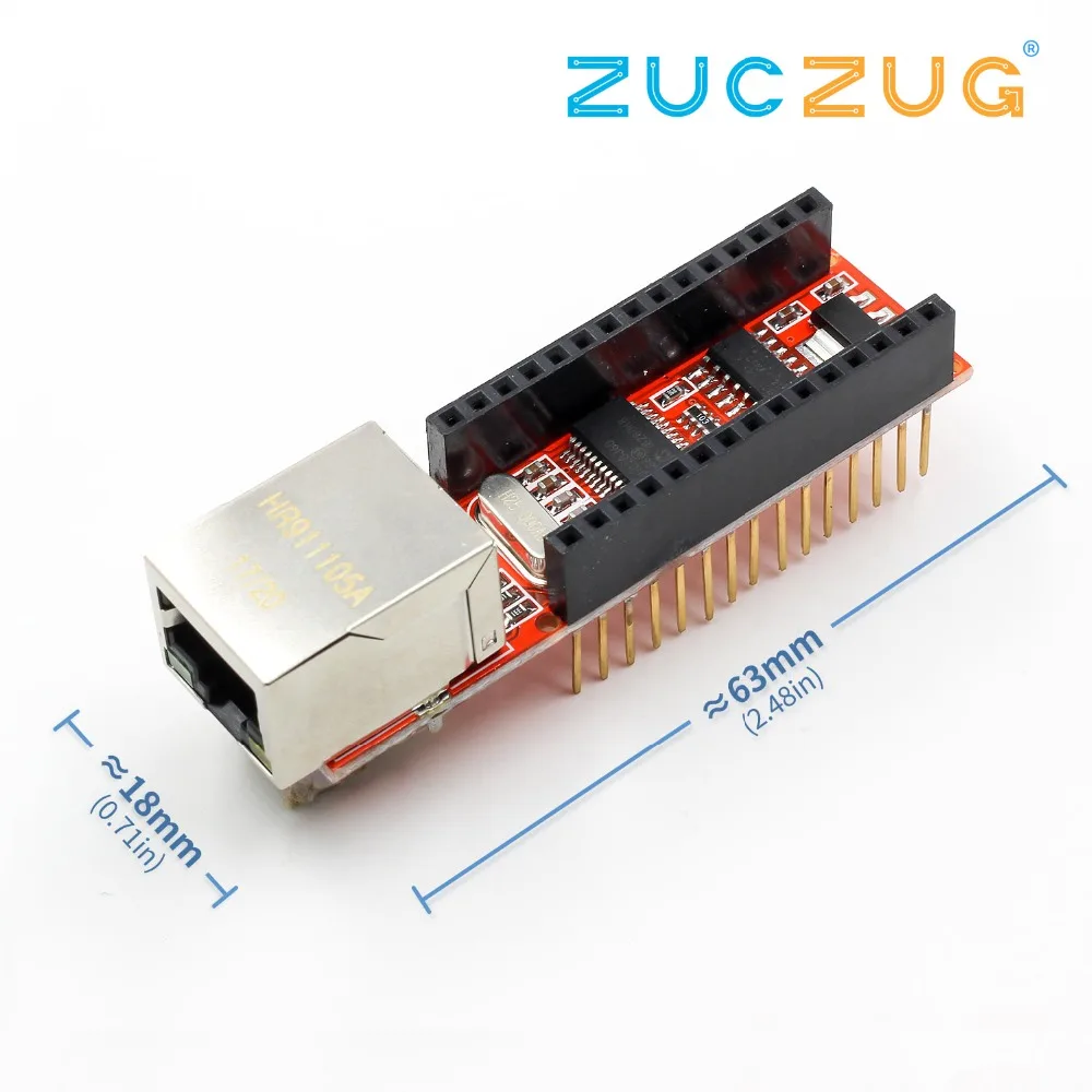 Nano V3 Ethernet щит ENC28J60 микрочип HR911105A веб сервер плата модуль для Arduino 3 0|Интегральные