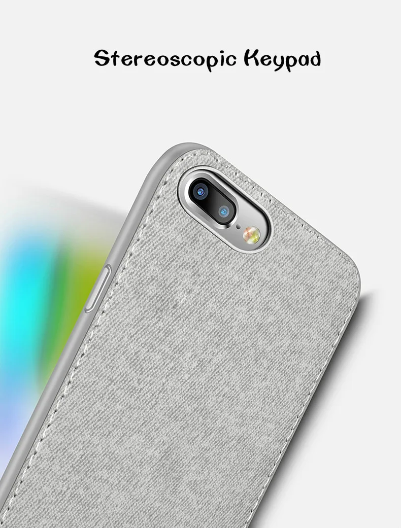 Винтажные тканевые чехлы для телефонов для iPhone 7 8 Plus, ультратонкий деловой тканевый Мягкий защитный чехол для iPhone XS Max XS X XR 6 6S
