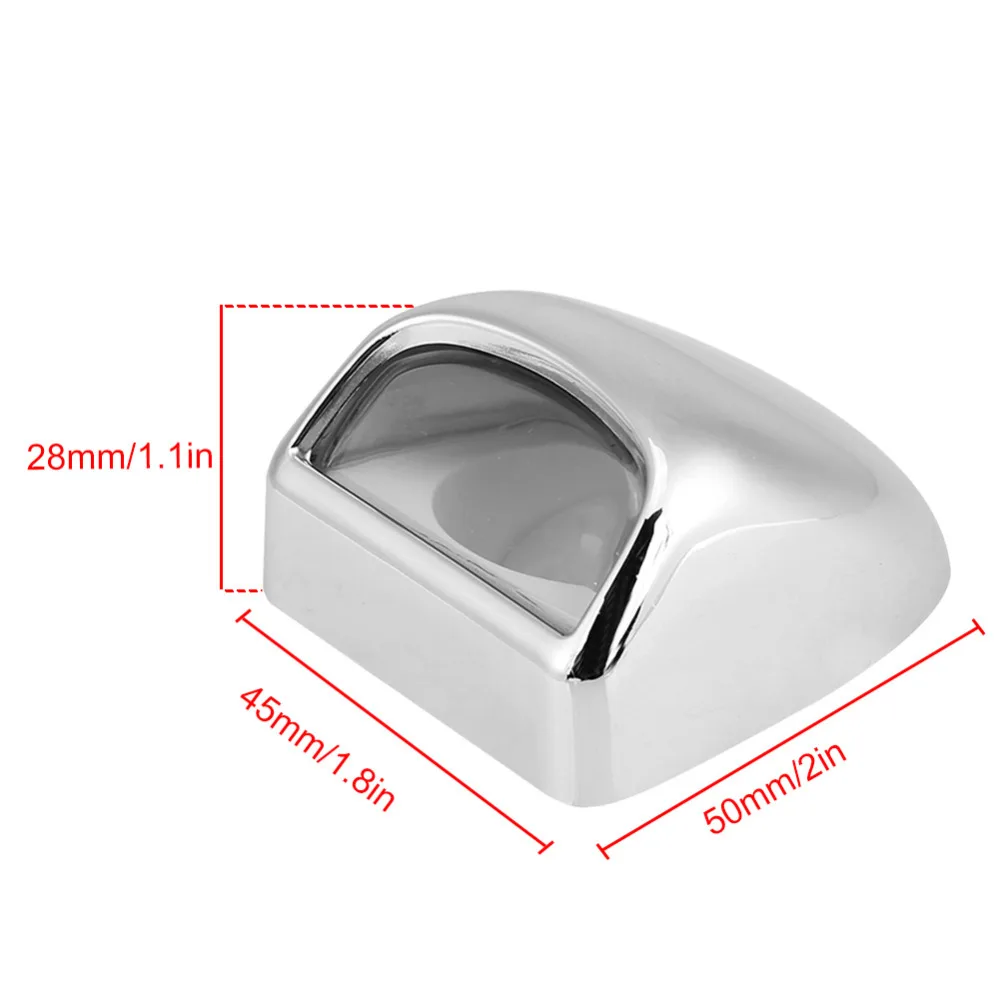 1 фонарь заднего бампера номерной знак серебряные хромированные линзы для Silverado