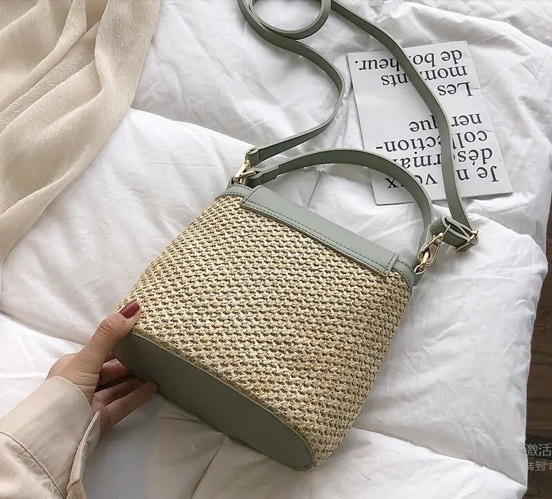 2019 маленький соломенный мешок для женщин летние сумки через плечо женские