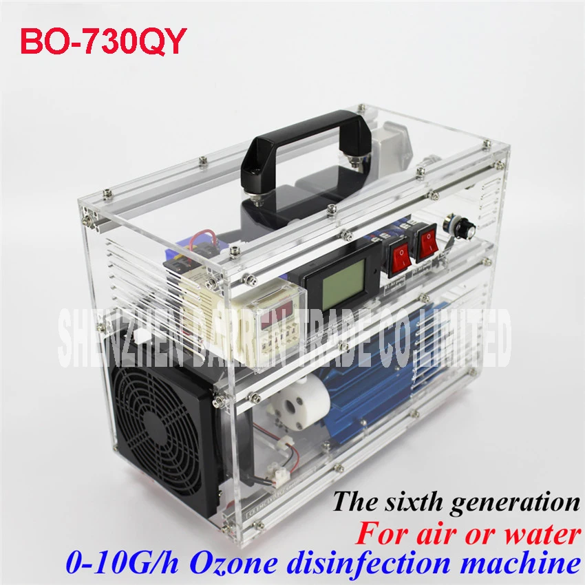 

BO-730QY генератор озона 7 Гц/ч gram генератор ozono AC220V/AC110V Регулируемая 10g ozono терапевтическая машина 140w