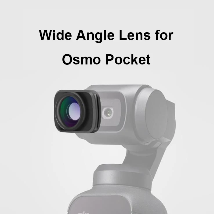 Широкоугольный объектив/микро объектив для DJI Osmo Pocket|Квадрокоптеры с камерами| |
