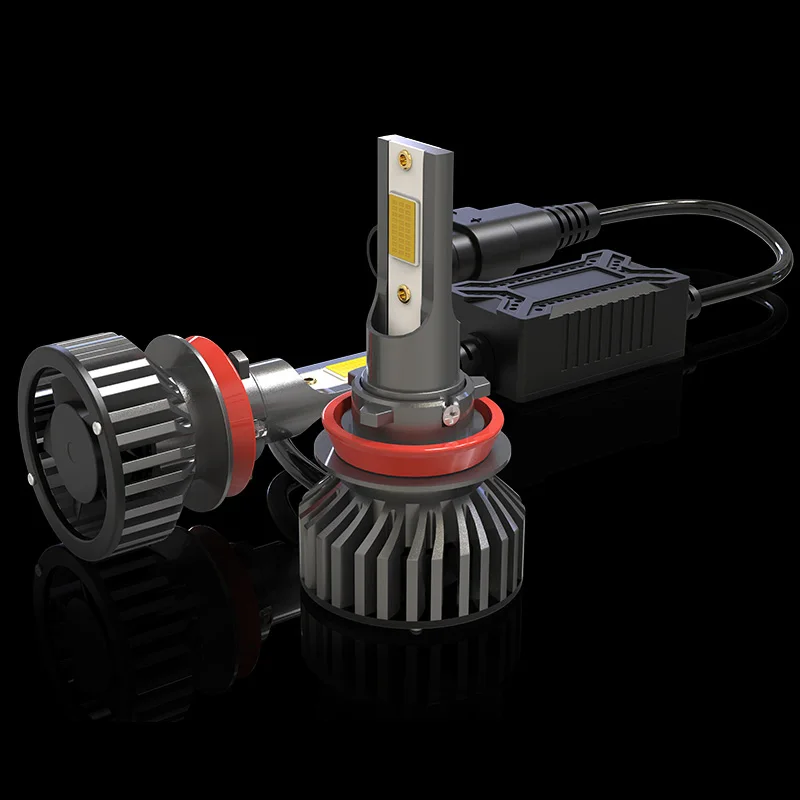 Мини Canbus H4 H7 светодиодный фар автомобиля 12V 24V 80W 12000LM H1 H11 HIR2 H16 9005 HB3 9006 HB4 H8 4300K 6000K 8000K Аксессуары для ламп