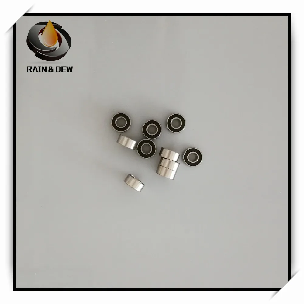 Гибридный Керамический шарикоподшипник из нержавеющей стали 2 шт. SR166 2RS CB