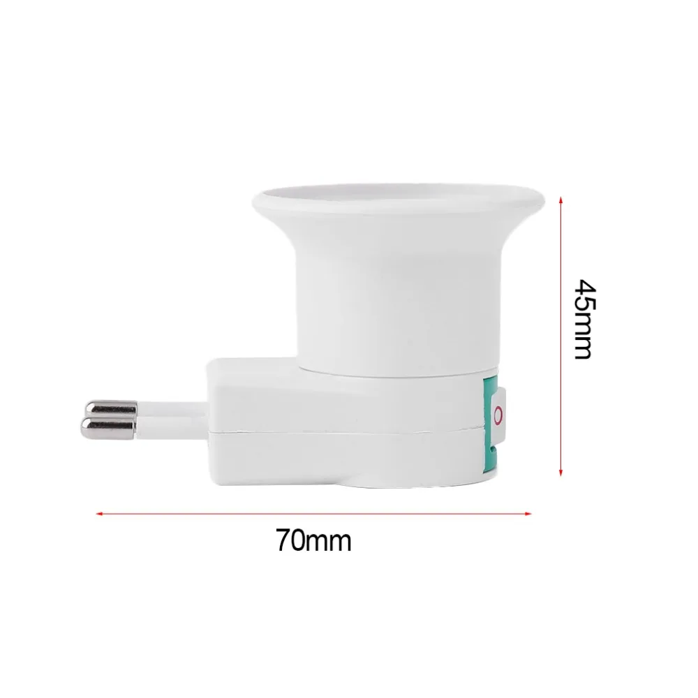 E27 Базовая розетка ночник адаптер с включением питания переключатель управления