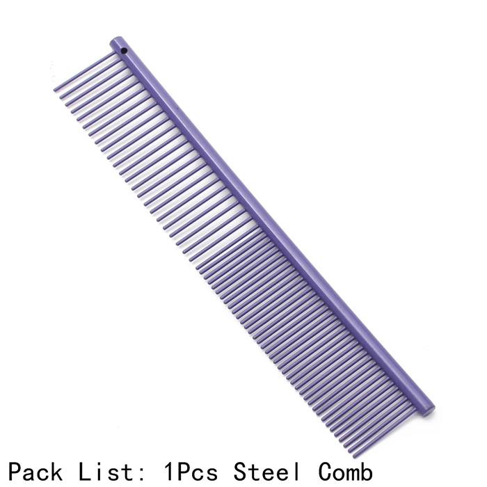 6705 Zi Comb " фиолетовый дракон фиолетовый нержавеющая собака уход ножницы комплект прямой сдвиг истончение ножницы животных набор ножниц Z3103 - Цвет: 6705 Zi Comb