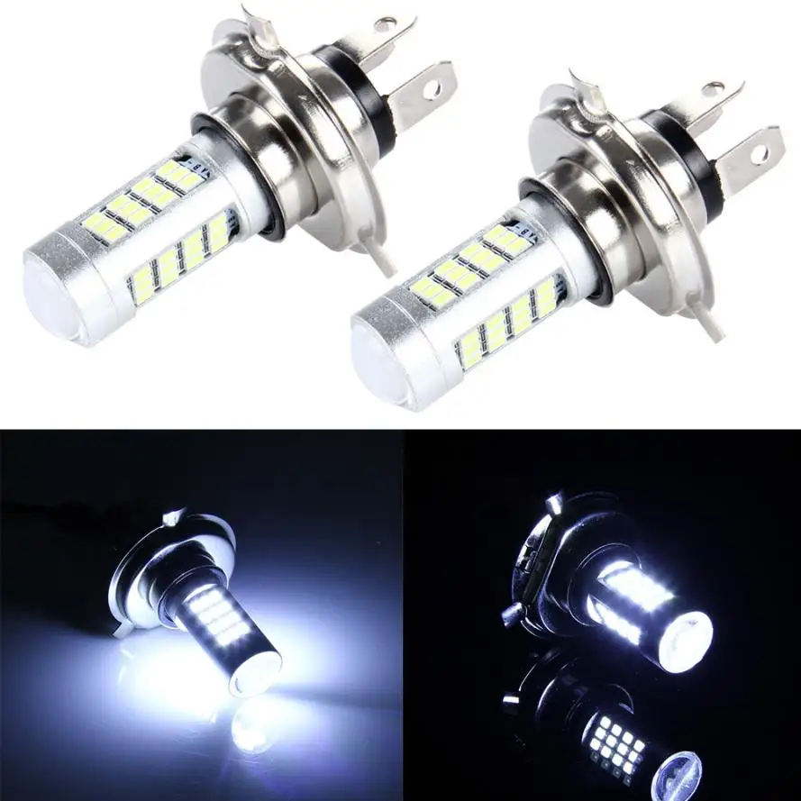 Франшиза Свет автомобиля 2 шт. H4 42SMD 2835 лампа высокой мощности светодиодные