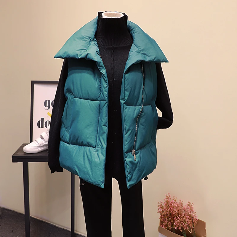 Пальто из 2019 хлопка верхняя одежда зимний жилет толстый секционный утепленный