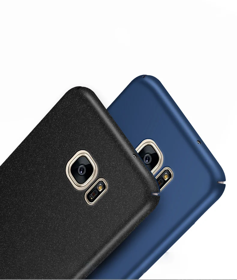Чехол для Samsung Galaxy S7 Edge роскошный Ультратонкий жесткий матовый чехол-накладка j1