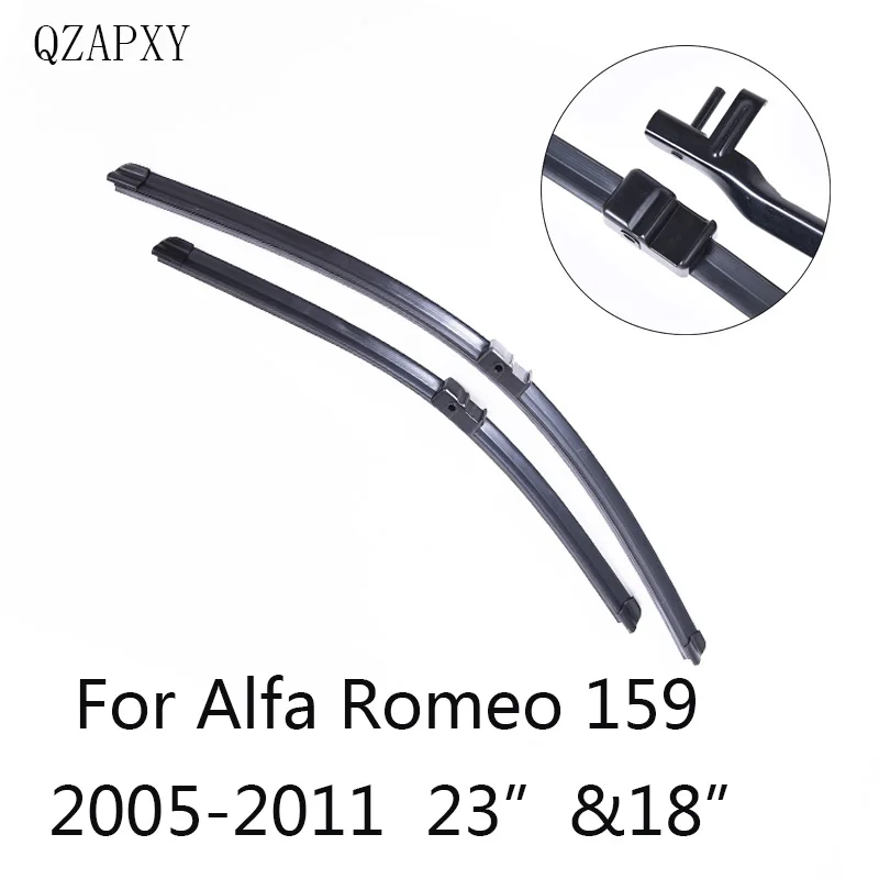 

QZAPXY лезвия очистителей лобового стекла автомобиля для Alfa Romeo 159 23 "& 18" 2005 2006 2007-2011 Автомобильные аксессуары стеклоочистители для стайлинга ав...