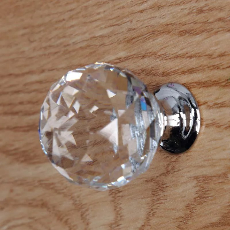 Ручка для кухонного шкафа 30 мм из прозрачного стекла|knobs pulls|cabinet knobscabinet handles |