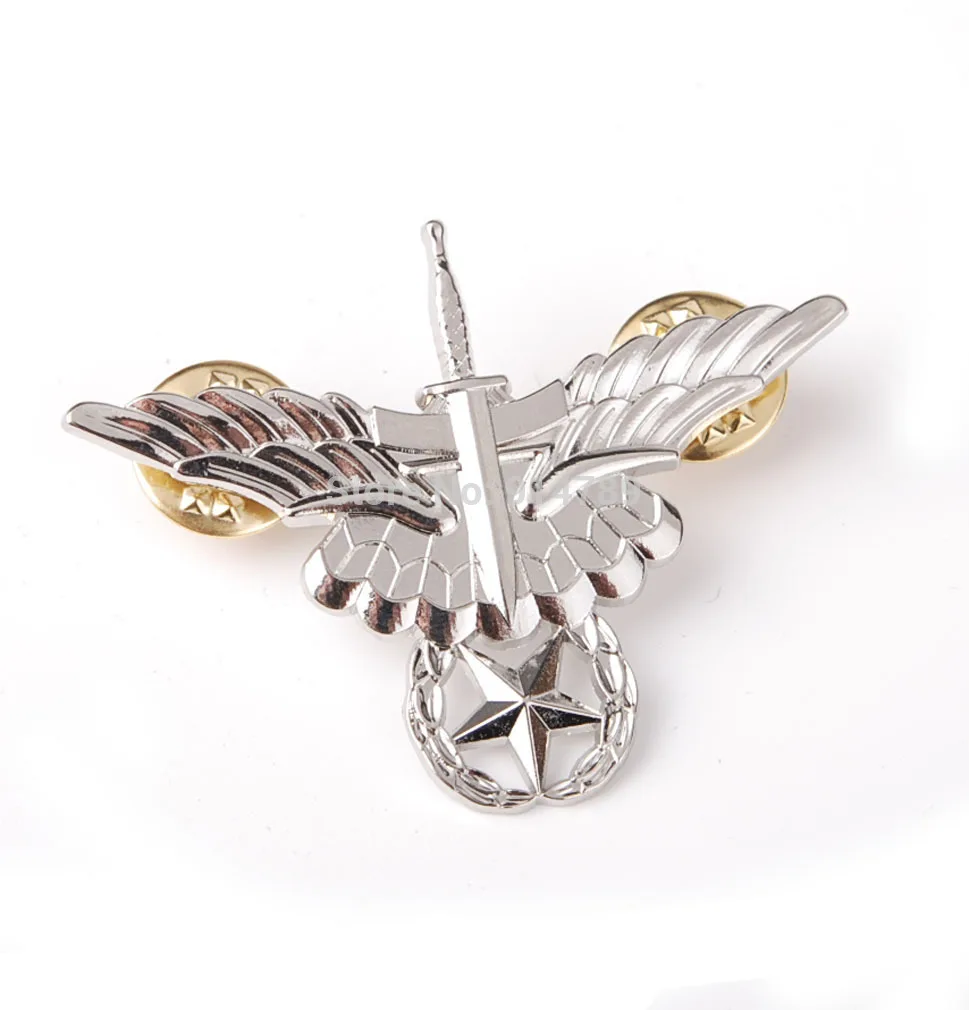 Бейдж из парашутиста FREEFALL армия США серебристо серый 32408|silver pin brooch|pin laptop hp dv6000pin