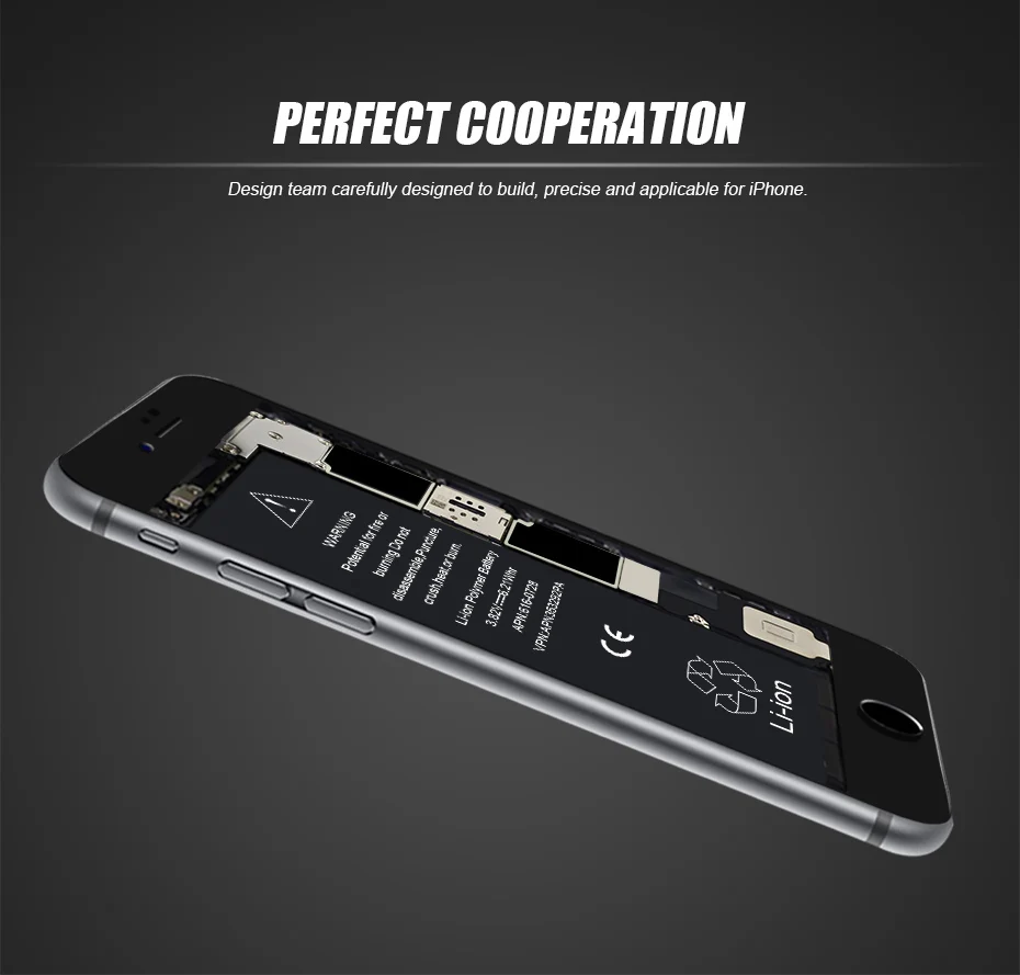 HORUG Original Mobile Phone Battery For iPhone 5S Battery Original Capacity Replacement Batteries With Repair Tools Kit