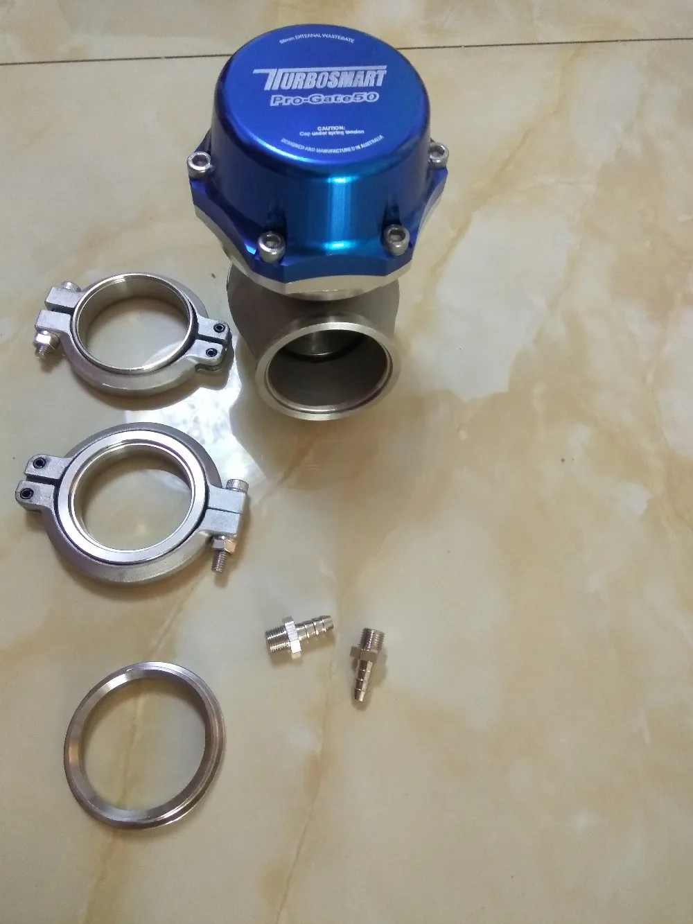 50 мм турбо мусорное отверстие 13psi и 8 psi пружины внутри синий или черный
