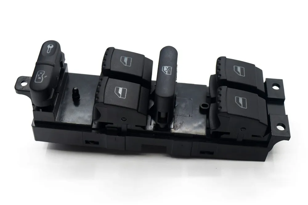 Окно Главный переключатель кнопка консоль для Volkswagen Golf Jetta Bora Passat B5 Seat Leon Toledo 1999-2006 1J4 959 857 D 1J4959857D