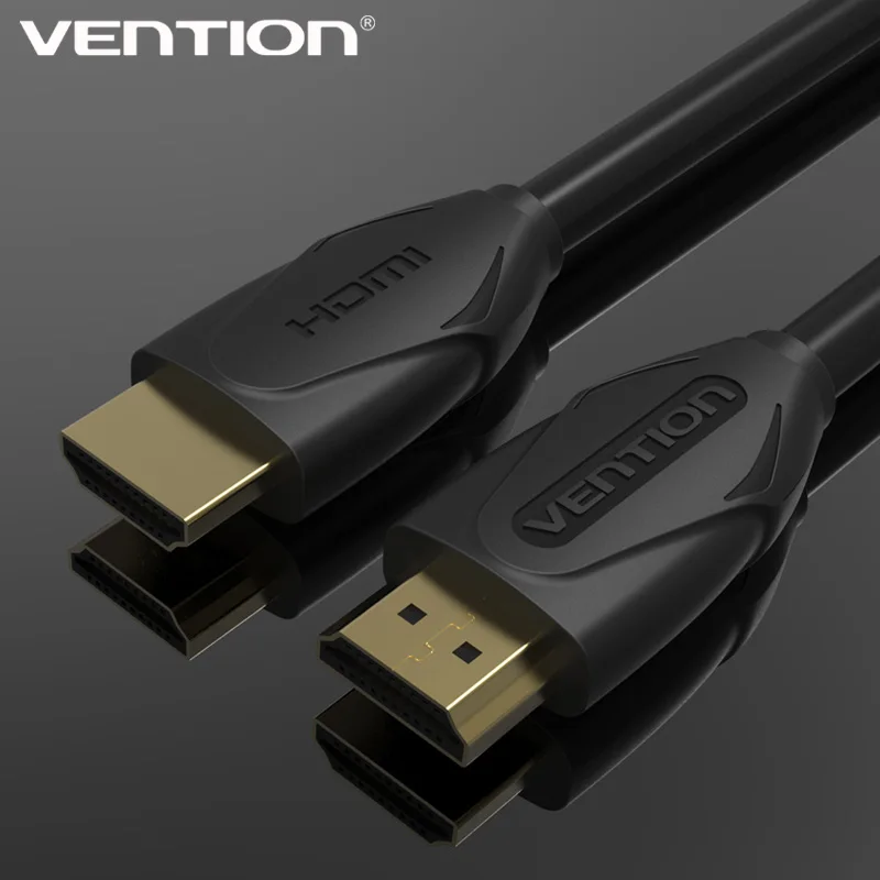 1,5 м Высокое качество Vention Высокоскоростной HDMI кабель, позолоченный Male-Male 1,4 V для 3D 1080P для компьютера smart box ps3 телеприставка