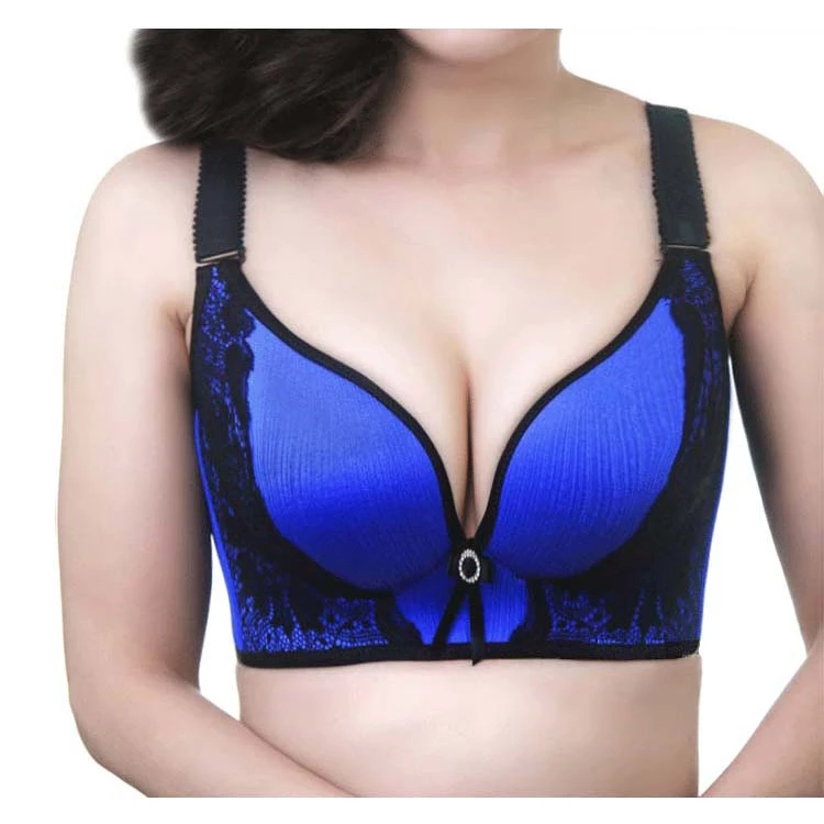 Женский бюстгальтер без оправы сексуальный кружевной большого размера с
