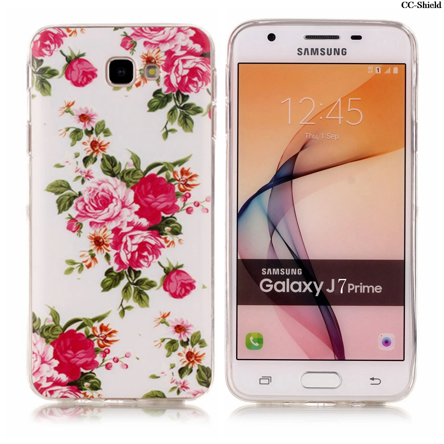 Светящийся чехол для Samsung Galaxy J7 J 7 Prime SM-G610F SM-G610Y SM-G610S/DS SM G610F G610F/DS G610Y мягкий
