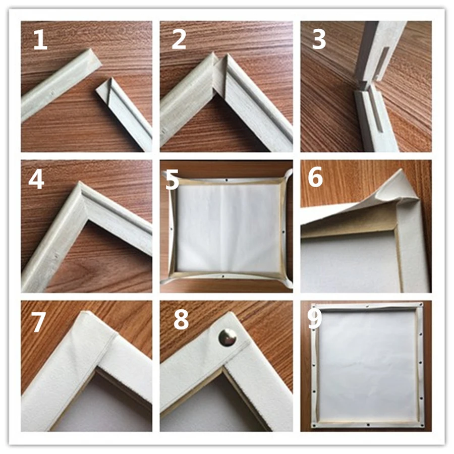 Обрамленные масляной краской живописи по номерам DIY картина рисунок окраски на