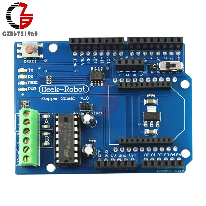L293 L293D беспроводной Proto шаговый двигатель драйвер управления плата расширения